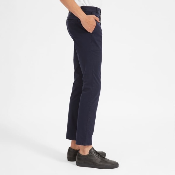Everlane Navy The Midweight Slim Chino. Sz 31x30 - Picture 3 of 9